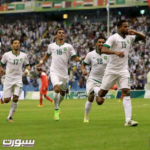 فرحة المنتخب السعودي ‫(1)‬
