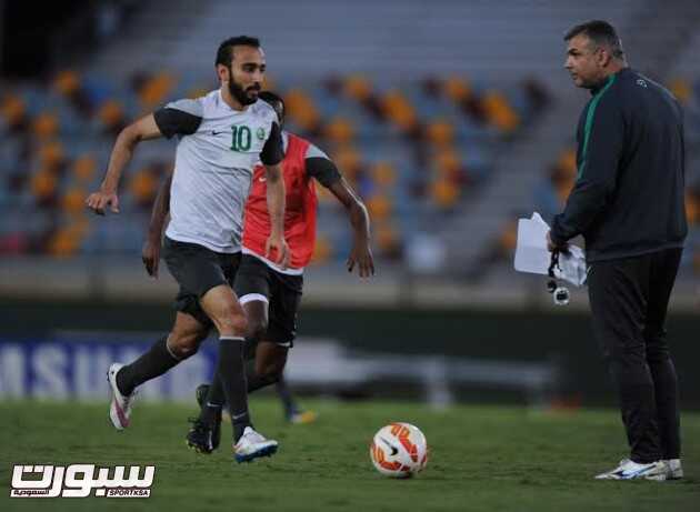 تدريبات المنتخب السعودي 17 محمد السهلاوي