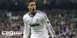 MADRID, SPAIN - JANUARY 30:  Raphael Varane of Real Madrid celebrates after score during the Copa del Rey Semi-Final first leg match between Real Madrid CF and FC Barcelona at Estadio Santiago Bernabeu on January 30, 2013 in Madrid, Spain.  (Photo by Angel Martinez/Real Madrid via Getty Images)