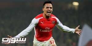 LONDON, ENGLAND - NOVEMBER 26:  Alexis Sanchez of Arsenal celebrates after scoring his team's second goal during the UEFA Champions League Group D match between Arsenal and Borussia Dortmund at the Emirates Stadium on November 26, 2014 in London, United Kingdom.  (Photo by Jamie McDonald/Getty Images)