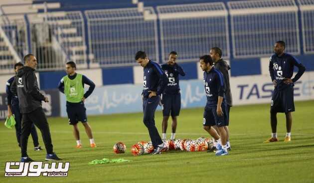 تدريبات الهلال