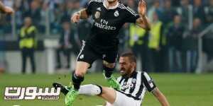 Football - Juventus v Real Madrid - UEFA Champions League Semi Final First Leg - Juventus Stadium, Turin, Italy - 5/5/15 Juventus's Leonardo Bonucci in action with Real Madrid's Gareth Bale Reuters / Sergio Perez