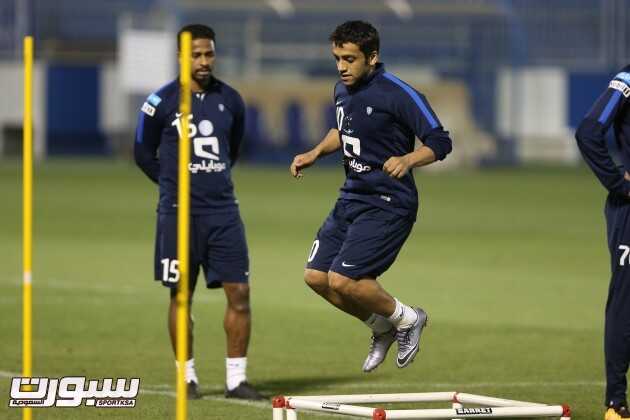 تدريبات الهلال محمد الشلهوب