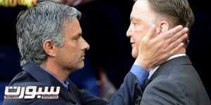 Bayern Munich's Dutch head coach Louis v...Bayern Munich's Dutch head coach Louis van Gaal (R) and Inter Milan's Portuguese  coach Jose Mourinho greet each other before the UEFA Champions League final football match Inter Milan against Bayern Munich at the Santiago Bernabeu stadium in Madrid on May 22, 2010.   AFP PHOTO / PEDRO ARMESTRE (Photo credit should read PEDRO ARMESTRE/AFP/Getty Images)