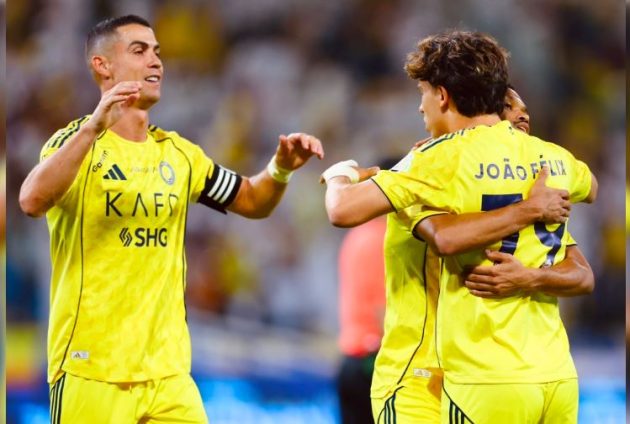 النصر يواصل انتصاراته بالفوز على الحزم