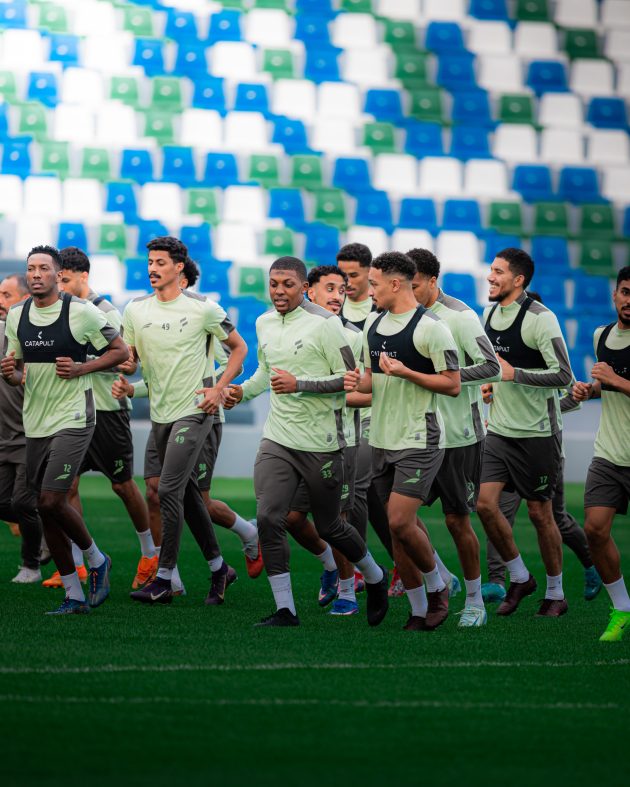 الفريق الفتحاوي يختتم تحضيراته لمواجهة القادسية