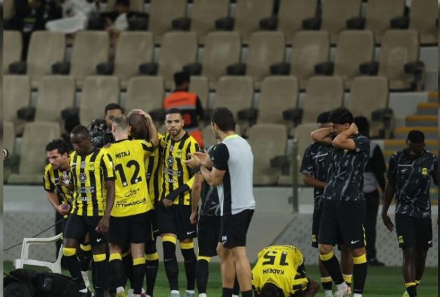 لاعب الاتحاد يتعرض للإصابة قبل لقاء الأهلي