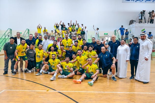 قبضة الدانة تحسم بطولة الدوري الرابع على التوالي