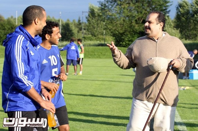 الهلال- تدريب