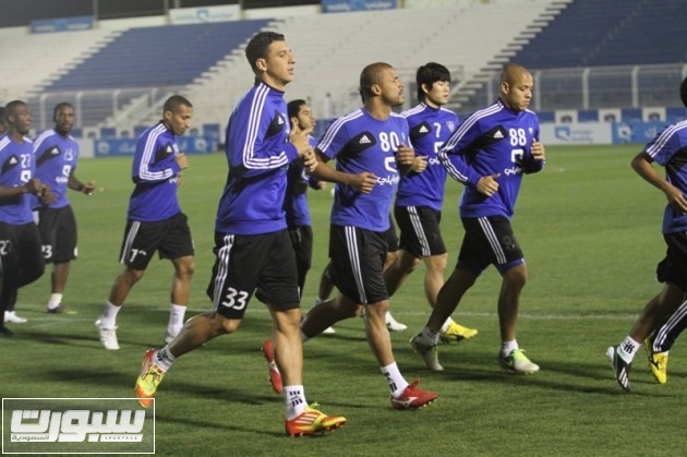 تدريبات الهلال 1