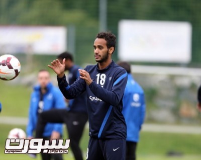 تدريبات الهلال 8 عبدالله عطيف