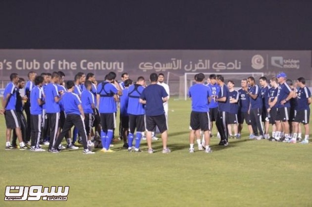 تدريبات الهلال