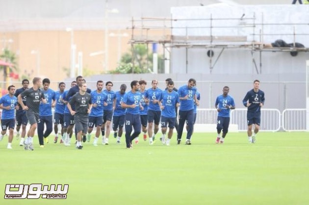 تدريبات الهلال