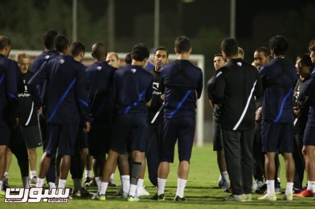 تدريبات الهلال