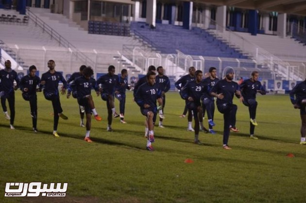 تدريبات الهلال