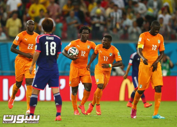 Cote D'Ivoire v Japan: Group C - 2014 FIFA World Cup Brazil