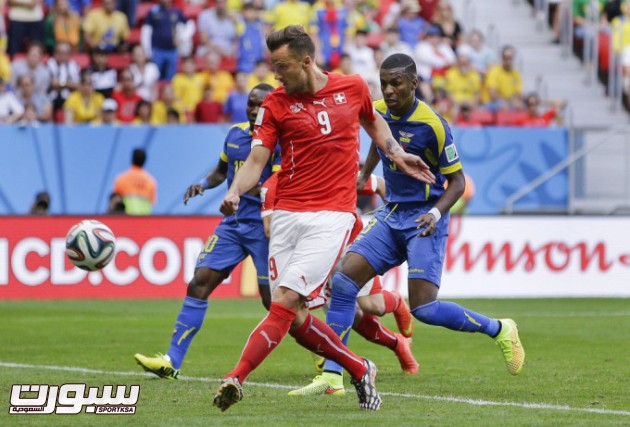 Brazil Soccer WCup Switzerland Ecuador