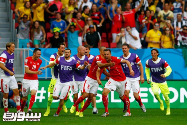 Switzerland v Ecuador: Group E - 2014 FIFA World Cup Brazil