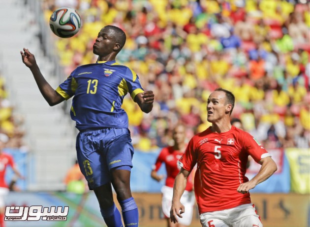 Brazil Soccer WCup Switzerland Ecuador