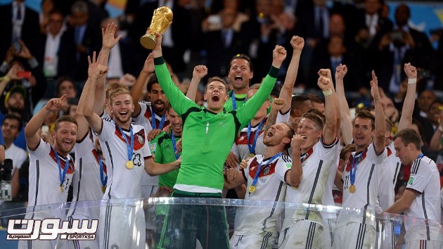 فرحة المانيا بكأس العالم 2014 - 13