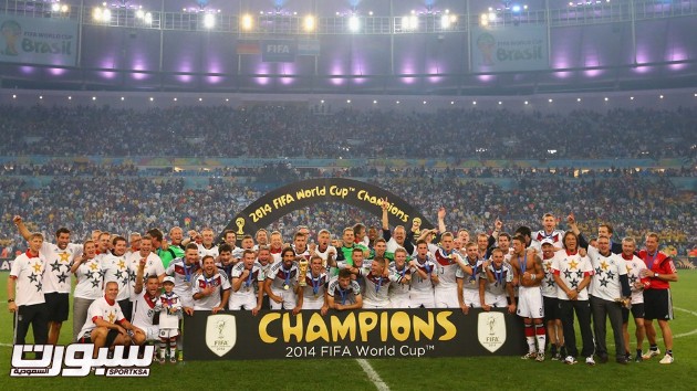 فرحة المانيا بكأس العالم 2014 - 16